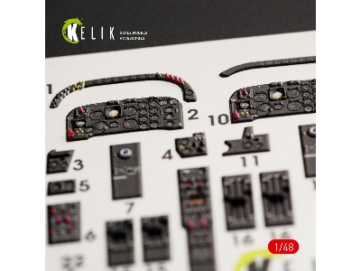 Ia-58 Pucara Interior 3d Decals For Kinetic Kit - zdjęcie 5