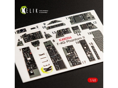 F-4g Interior 3d Decals For Meng Kit - zdjęcie 2