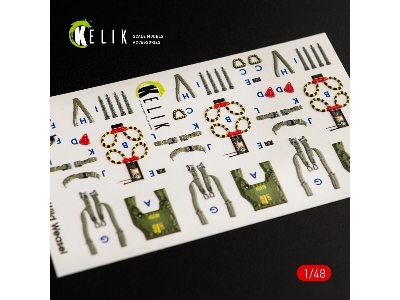 F-4g Interior 3d Decals For Meng Kit - zdjęcie 3
