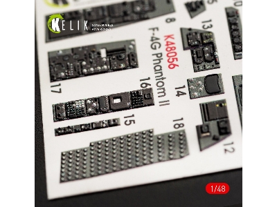 F-4g Interior 3d Decals For Meng Kit - zdjęcie 4