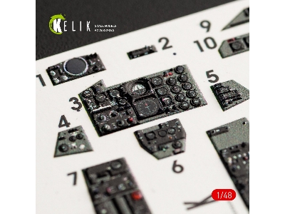 F-4g Interior 3d Decals For Meng Kit - zdjęcie 5