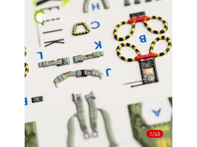 F-4g Interior 3d Decals For Meng Kit - zdjęcie 8
