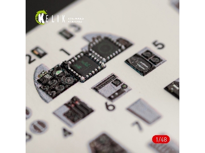 F-14d Tomcat Interior 3d Decals For Amk Kit - zdjęcie 5