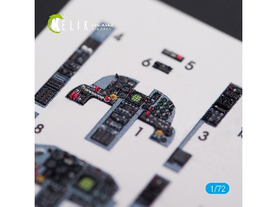 F-5f Tiger Ii Full Interior 3d Decals For Dream Model Kit - zdjęcie 3