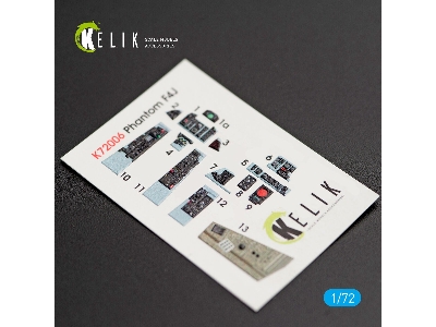 F-4j Phantom Ii Interior 3d Decals For Finemolds Kit - zdjęcie 1