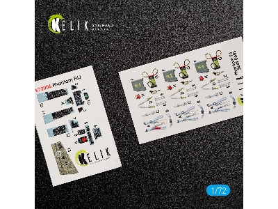 F-4j Phantom Ii Interior 3d Decals For Finemolds Kit - zdjęcie 2