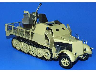  Sd. Kfz.7/2  Flak 37  37mm 1/35 - Tamiya - blaszki - zdjęcie 11