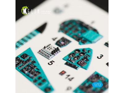 Mi-24p Interior 3d Decals For Zvezda Kit - zdjęcie 4