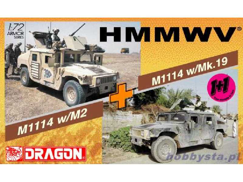 HMMWV M1114 w/M2 + M1114 w/Mk.19 - zdjęcie 1 HMMWV M1114 w/M2 + M1114 w/Mk.19 - zdjęcie 1