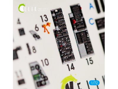 Jasdf F-2a Fighter Interior 3d Decals For Finemolds Kit - zdjęcie 2