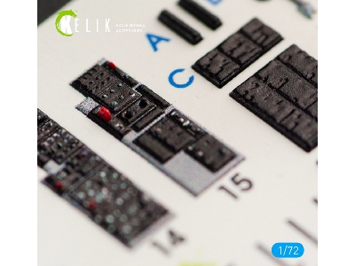 Jasdf F-2a Fighter Interior 3d Decals For Finemolds Kit - zdjęcie 4