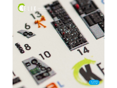 Jasdf F-2a Fighter Interior 3d Decals For Finemolds Kit - zdjęcie 5