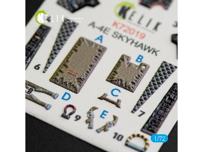 A-4e Skyhawk Interior 3d Decals For Fujimi And Hobby 2000 Kit - zdjęcie 4