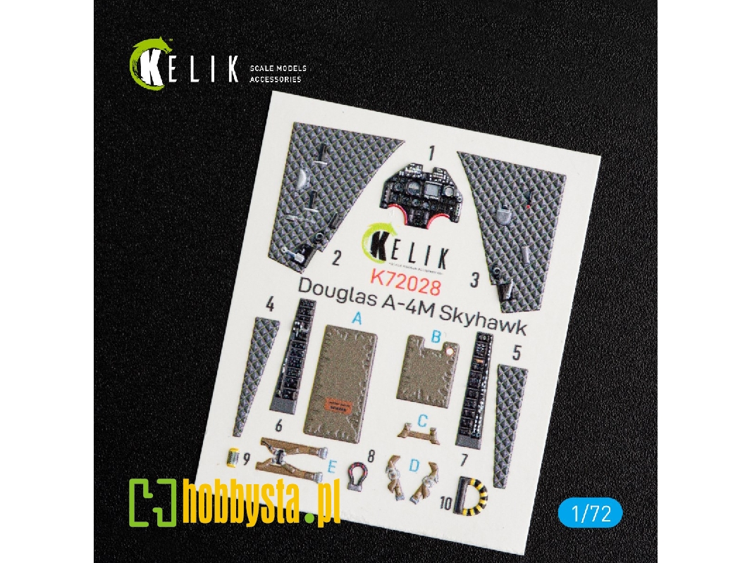 A-4m Skyhawk Interior 3d Decals For Fujimi And Hobby 2000 Kit - zdjęcie 1 A-4m Skyhawk Interior 3d Decals For Fujimi And Hobby 2000 Kit - zdjęcie 1