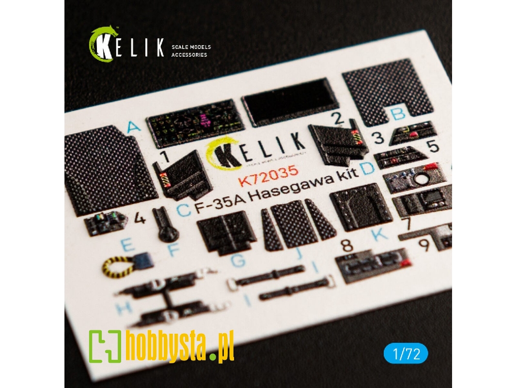 F-35a Interior 3d Decals For Hasegawa Kit - zdjęcie 1 F-35a Interior 3d Decals For Hasegawa Kit - zdjęcie 1