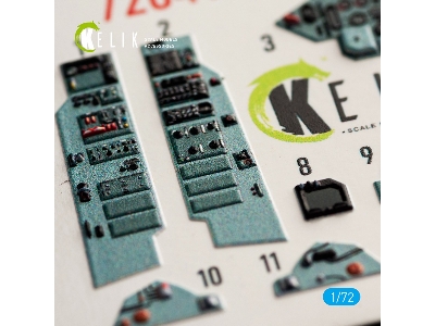 Su-27ub Interior 3d Decals For Trumpeter Kit - zdjęcie 2