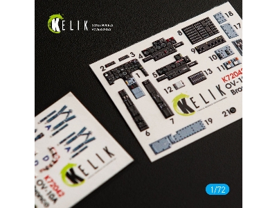 Ov-10a Bronco Interior 3d Decals For Icm Kit - zdjęcie 1