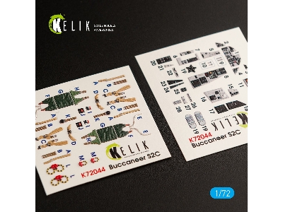 Blackburn Buccaneer S.2c Interior 3d Decals For Airfix Kit - zdjęcie 1