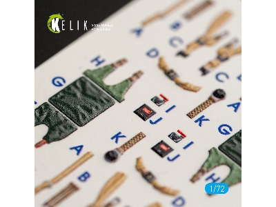 Blackburn Buccaneer S.2c Interior 3d Decals For Airfix Kit - zdjęcie 5