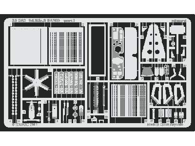  Sd. Kfz.9 Famo 1/35 - Tamiya - blaszki - zdjęcie 2