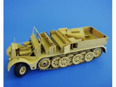  Sd. Kfz.9 Famo 1/35 - Tamiya - blaszki - zdjęcie 4