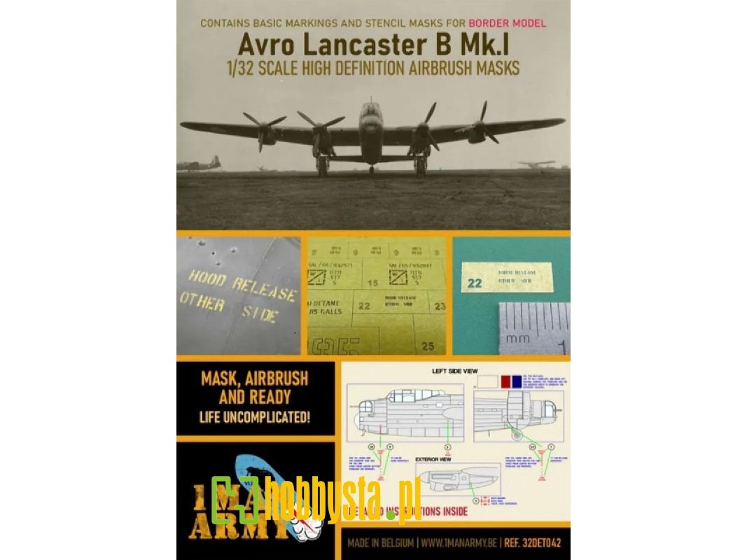 Avro Lancaster B Mk I (Border Model) - zdjęcie 1 Avro Lancaster B Mk I (Border Model) - zdjęcie 1