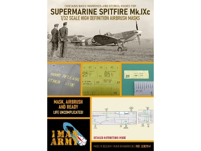 Supermarine Spitfire Mk Ixc (Tamiya, Revell) - zdjęcie 1
