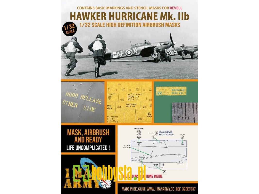 Hawker Hurricane Mk Iib (Revell) - zdjęcie 1 Hawker Hurricane Mk Iib (Revell) - zdjęcie 1