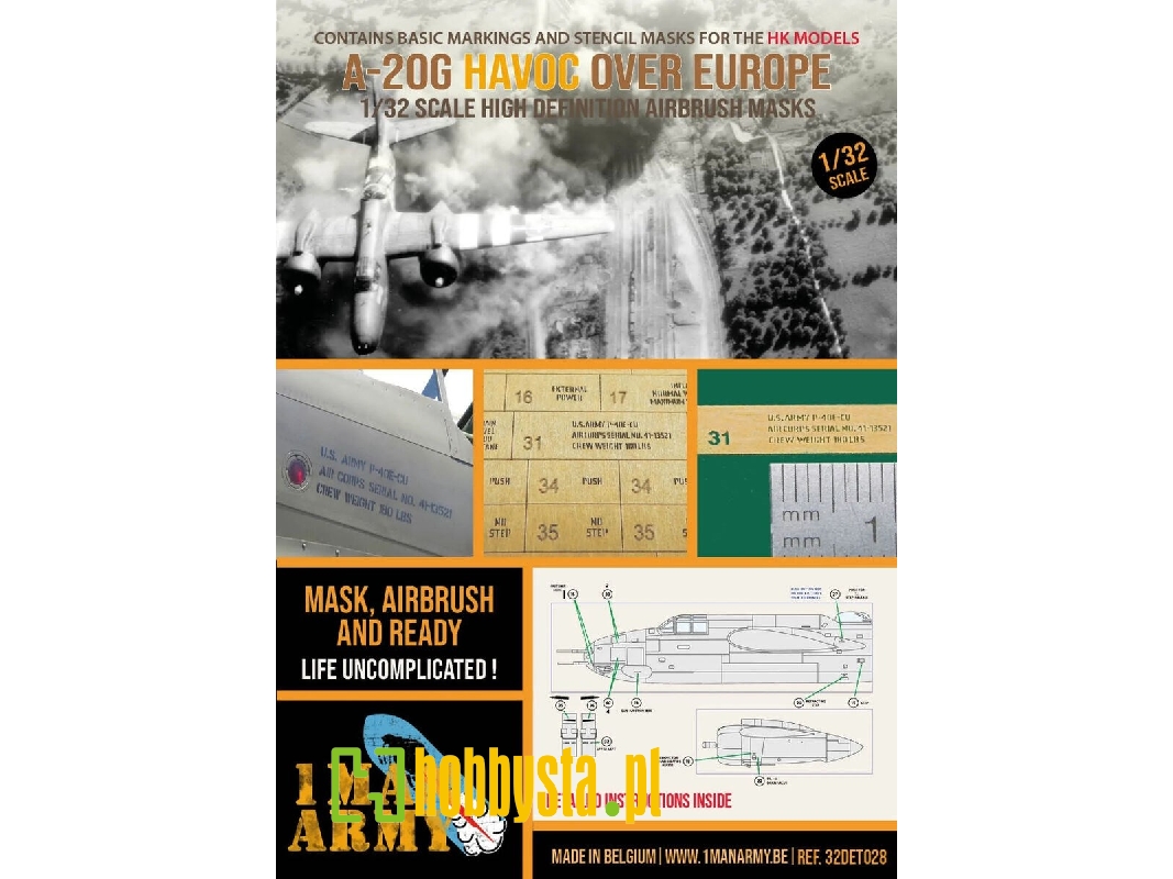 A-20g Havoc Over Europe (Hk Models) - zdjęcie 1 A-20g Havoc Over Europe (Hk Models) - zdjęcie 1