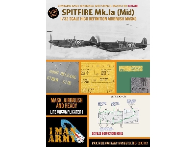 Spitfire Mk Ia (Mid) (Kotare) - zdjęcie 1