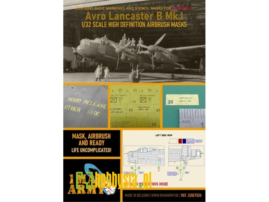 Avro Lancaster B Mk I (Hk Models) - zdjęcie 1 Avro Lancaster B Mk I (Hk Models) - zdjęcie 1