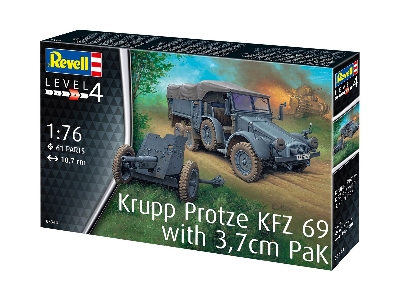 Krupp Protze KFZ 69 with 3,7cm Pak - zdjęcie 7