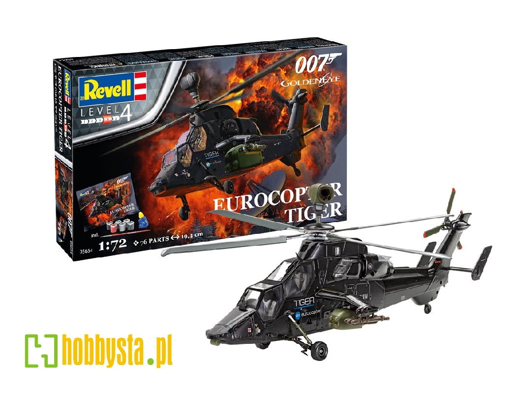 - Eurocopter Tiger (James Bond 007) "GoldenEye" - zestaw podarun - zdjęcie 1 - Eurocopter Tiger (James Bond 007) "GoldenEye" - zestaw podarun - zdjęcie 1