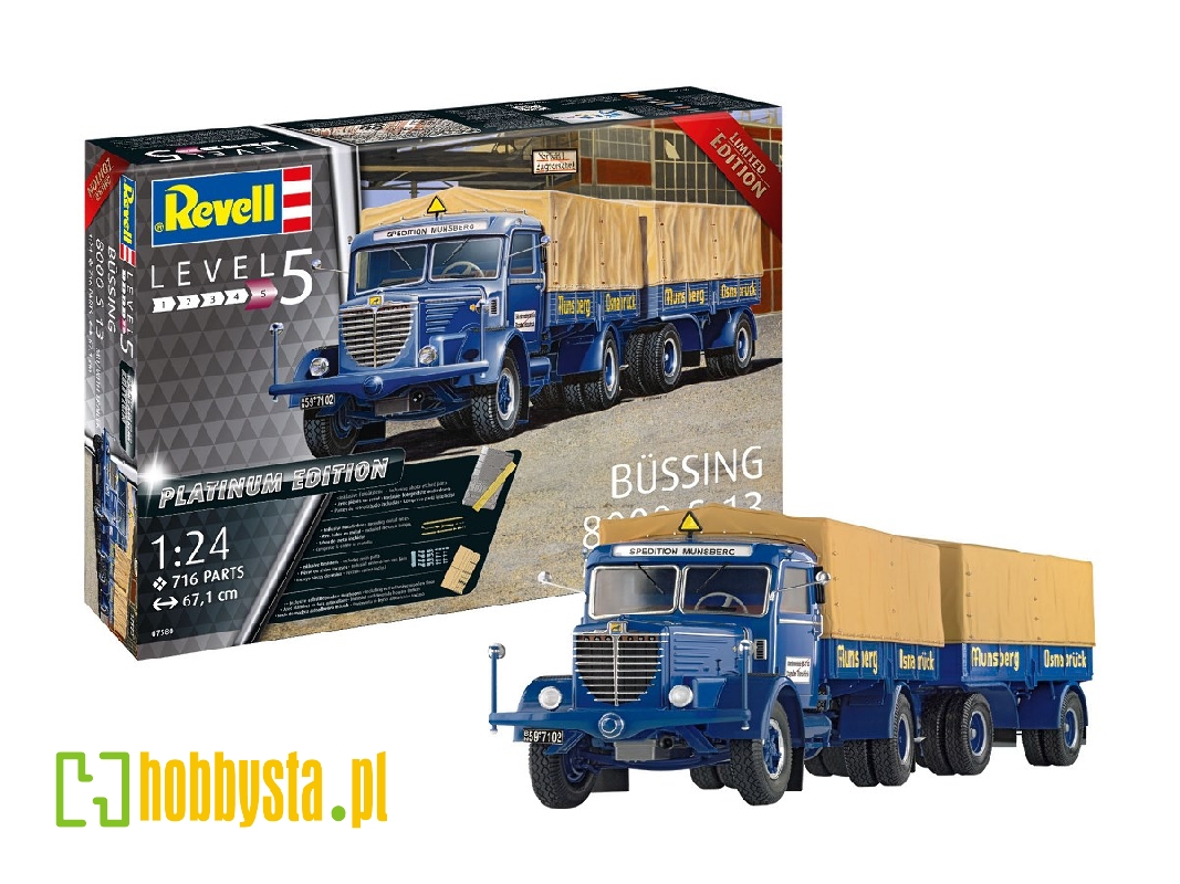 Büssing 8000 S 13 mit Trailer - zdjęcie 1 Büssing 8000 S 13 mit Trailer - zdjęcie 1
