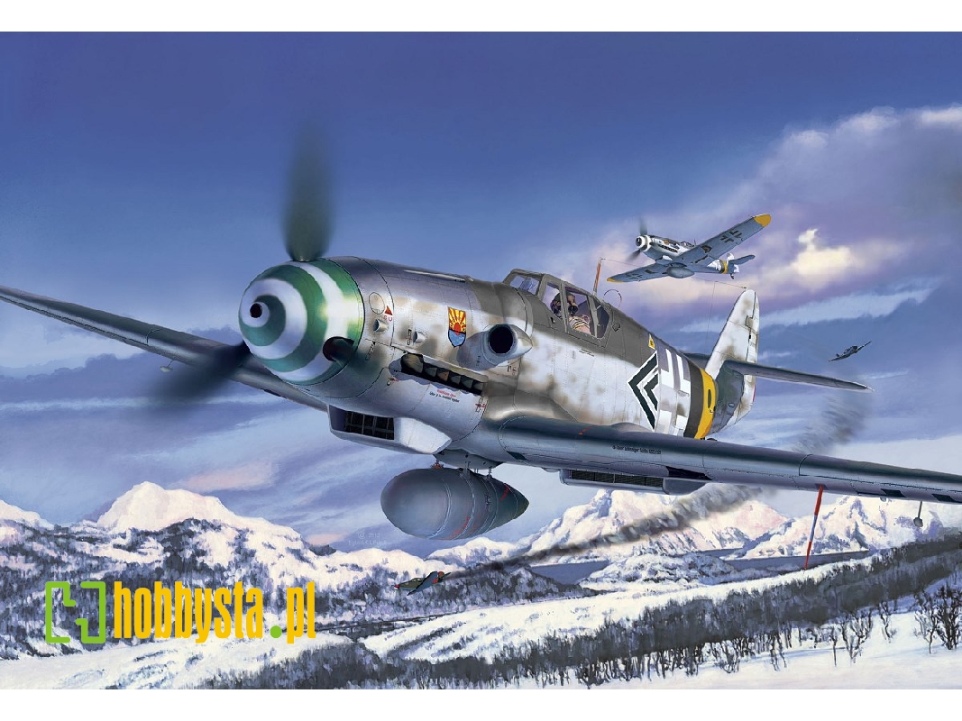 Messerschmitt Bf109G-6 easy-click-system - zestaw podarunkowy - zdjęcie 1 Messerschmitt Bf109G-6 easy-click-system - zestaw podarunkowy - zdjęcie 1