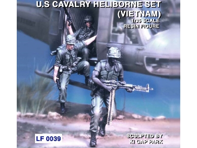 Us Cavalry Heliborne Set (Vietnam) 3 Figures - zdjęcie 1