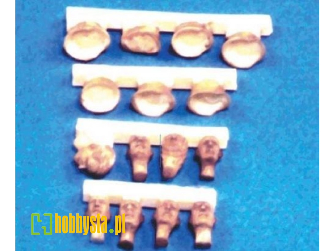 German Heads Set Wwii ( 8ea) - zdjęcie 1 German Heads Set Wwii ( 8ea) - zdjęcie 1