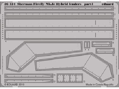  Sherman Firefly Mk. Ic Hybrid fenders 1/35 - Dragon - blaszki - zdjęcie 1