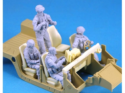 Us Vehicle Crew Set 4 Figures - zdjęcie 1