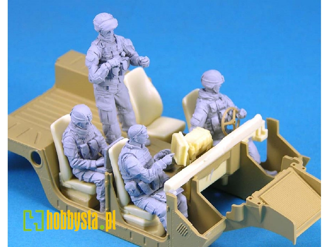 Us Vehicle Crew Set 4 Figures - zdjęcie 1