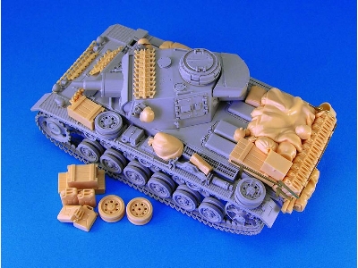 German Pz.Kpfw.Iii Stowage Set Inc Pe Parts - zdjęcie 1