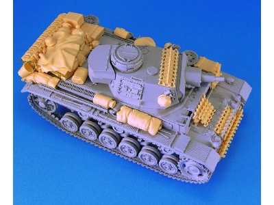 German Pz.Kpfw.Iii Stowage Set Inc Pe Parts - zdjęcie 2