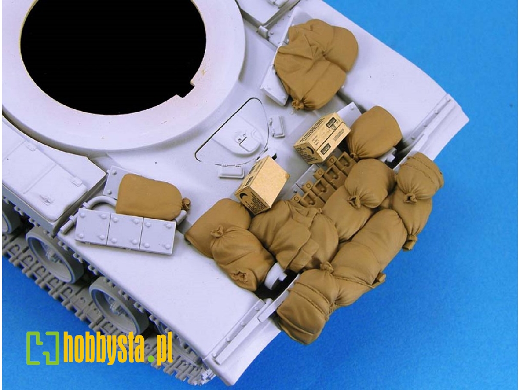 M60a1 Sandbag Armor/Mre Box Set (Tamiya/Academy) - zdjęcie 1