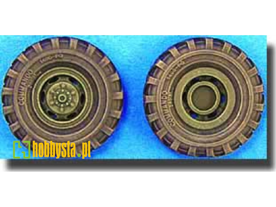 V-100 Wheel Set (For Hobby Boss V-100 Series) - zdjęcie 1