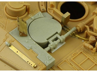 Merkava Mk.4side Skirt Detailing/Loader's Hatch Set (For Academy) - zdjęcie 1