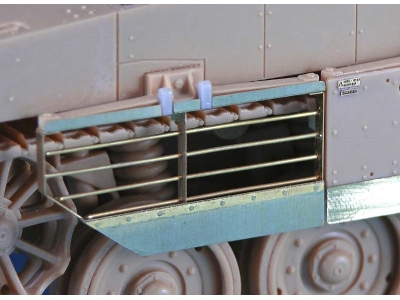 Merkava Mk.4side Skirt Detailing/Loader's Hatch Set (For Academy) - zdjęcie 2