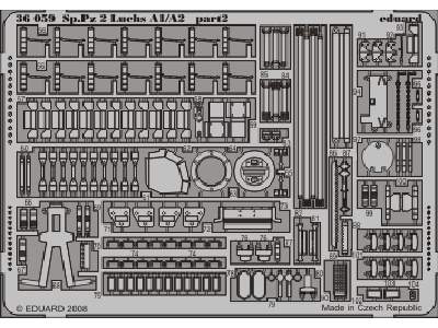  SpaePz.2 Luchs A1/ A2 1/35 - Revell - blaszki - zdjęcie 3