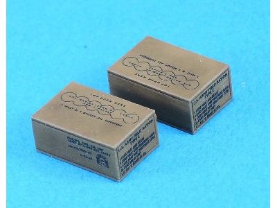 Wwii C Ration Box Set (Early/8ea) - zdjęcie 1