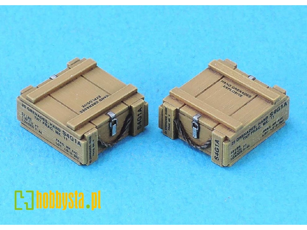 Wwii Mk.2 Wooden Grenade Crateset (8ea) - zdjęcie 1 Wwii Mk.2 Wooden Grenade Crateset (8ea) - zdjęcie 1