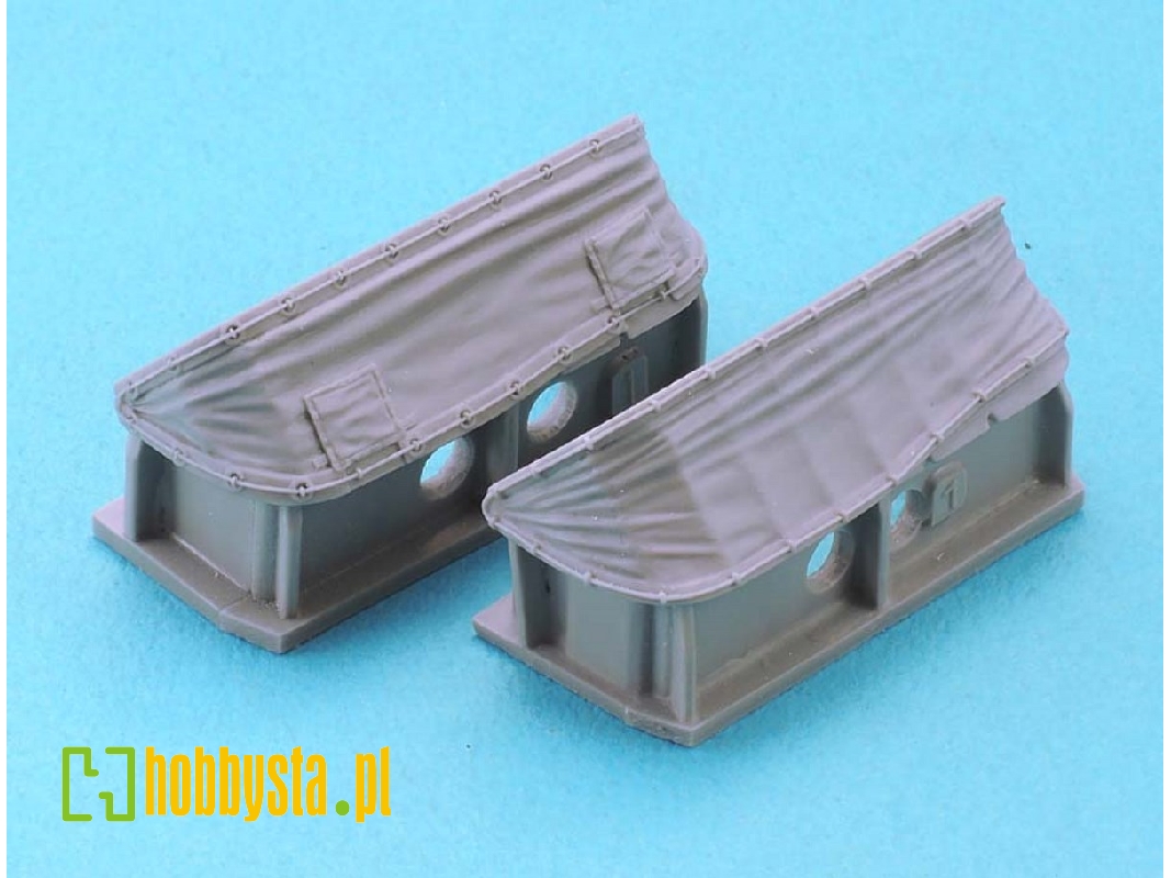 Leopard 1a5/C2 Mantelet Covers Set (For Takom 2004) - zdjęcie 1 Leopard 1a5/C2 Mantelet Covers Set (For Takom 2004) - zdjęcie 1